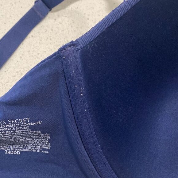 Victoria Secret lined perfect coverage bra size 34DDD - Picture 7 of 8